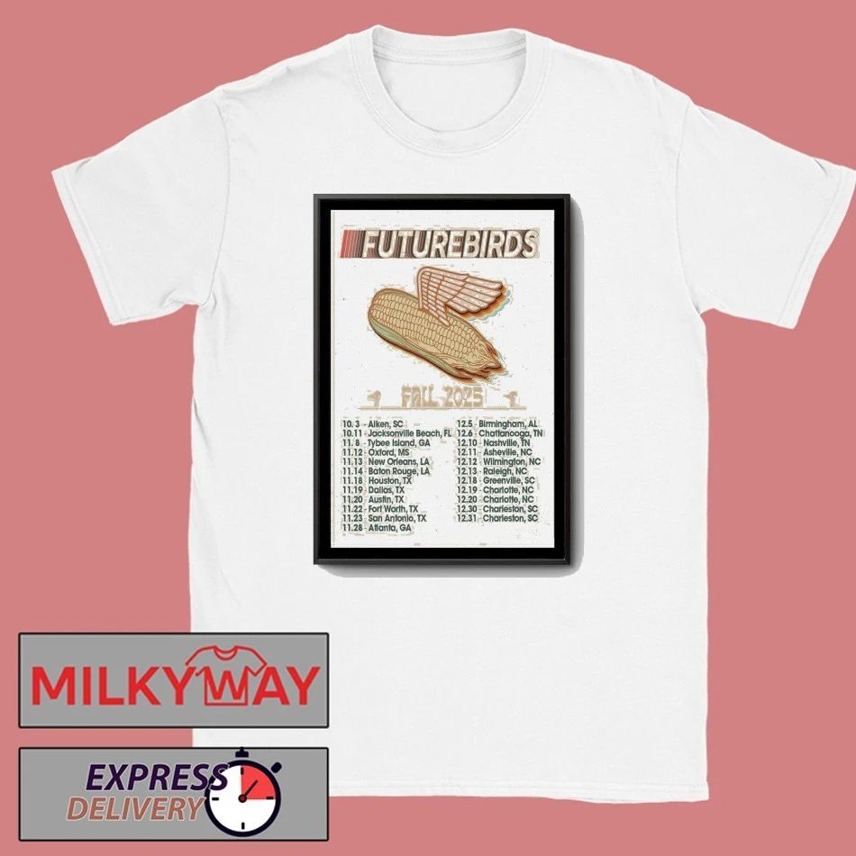 Futurebirds 2025 Fall Tour Poster shirt