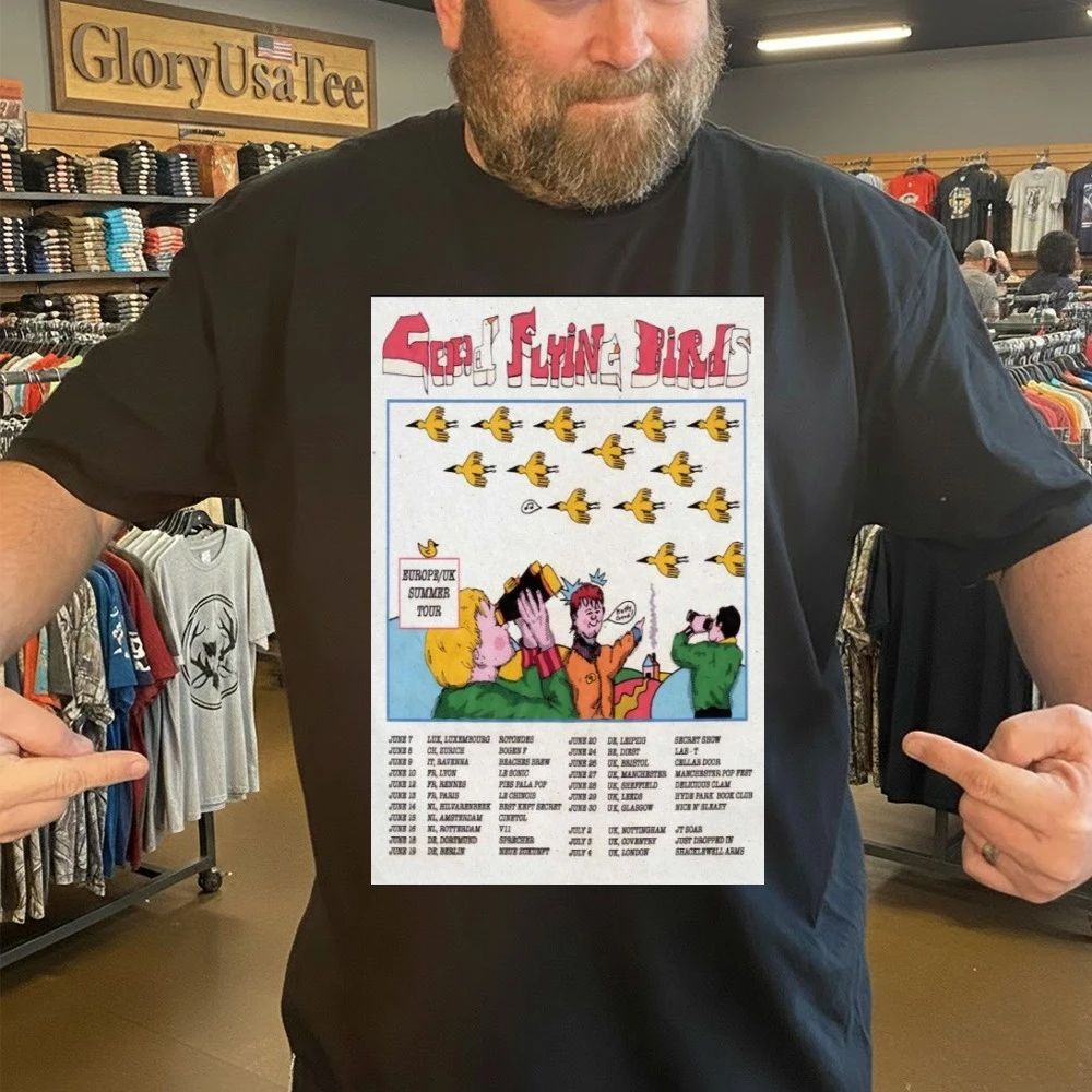 Good Flying Birds 2026 Europe UK Summer Tour Poster Shirt