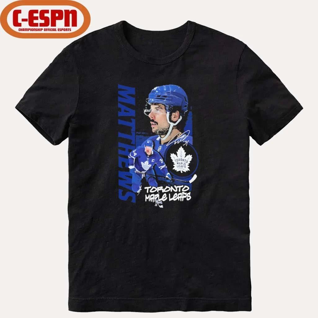 Auston Matthews Toronto Maple Leafs Vintage Playmaker T-Shirt