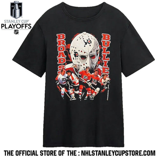 Broad Street Bullies Philadelphia Flyers Vintage Hockey Nhl Graphic Shirt