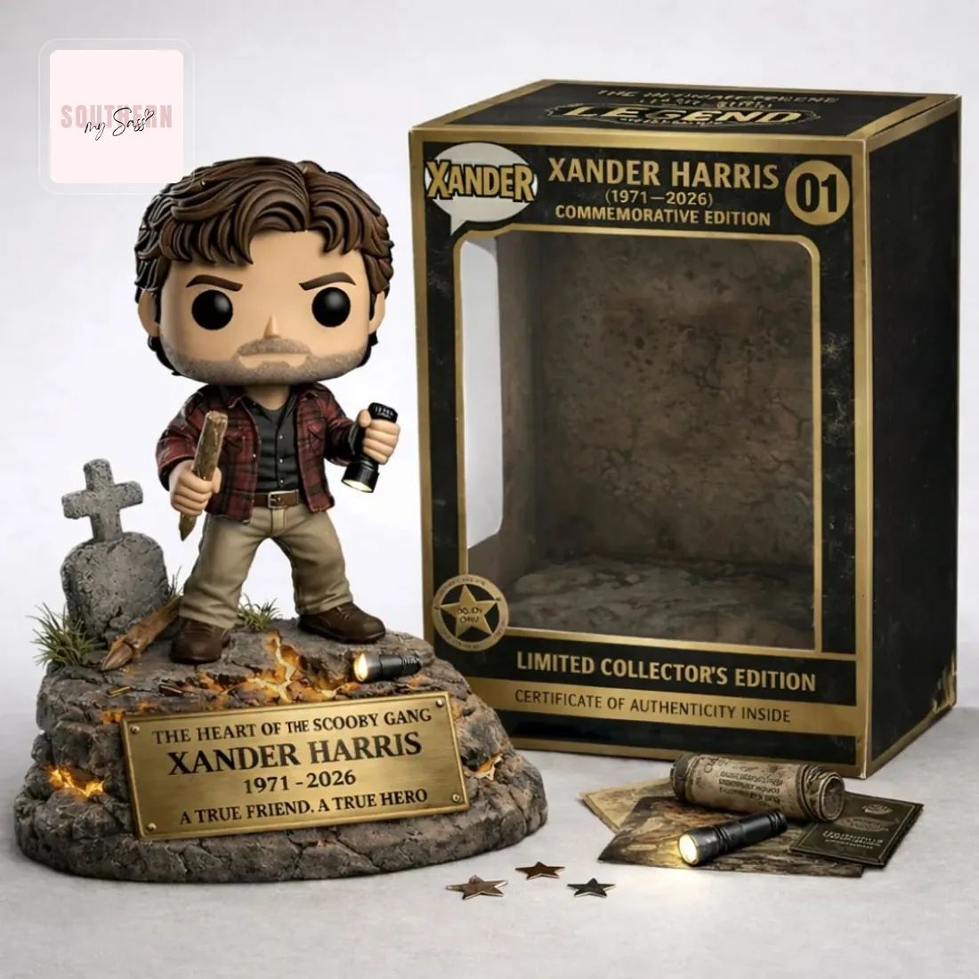 Xander Harris Commemorative Edition Scooby Gang Pop Figure Doll
