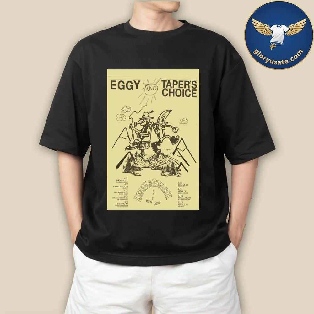Eggy & Taper’s Choice April Tour 2026 Poster Shirt