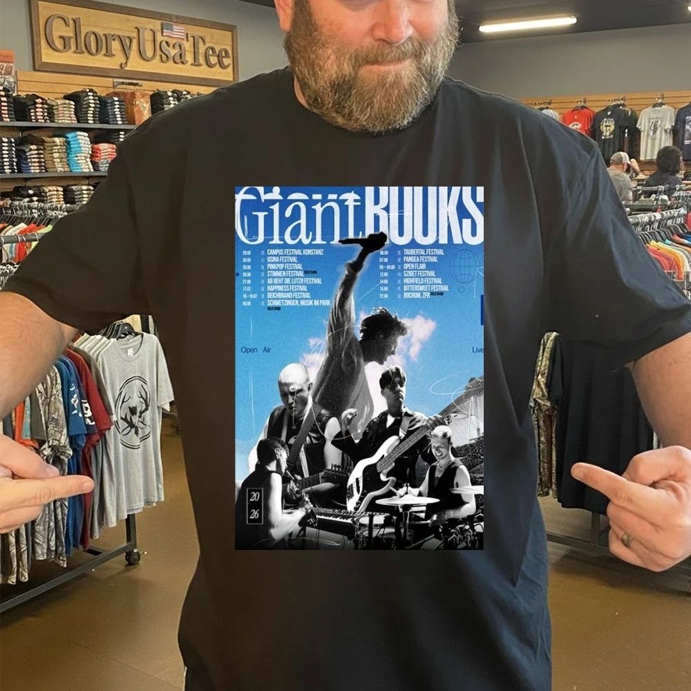 Giant Rooks Fall Tour 2026 Poster Shirt