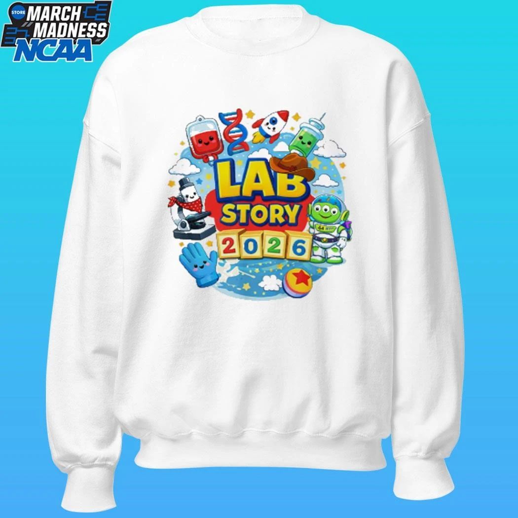 Lab Story Day Funny Cartoon Design 2026 Shirt