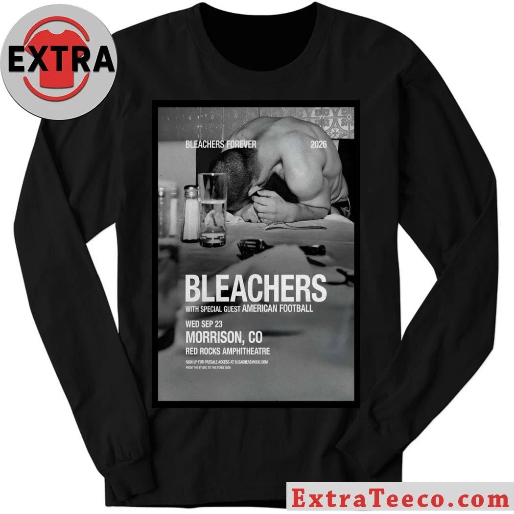 Bleachers Sept 23 2026 Red Rocks Amphitheatre In Morrison CO Poster Shirt