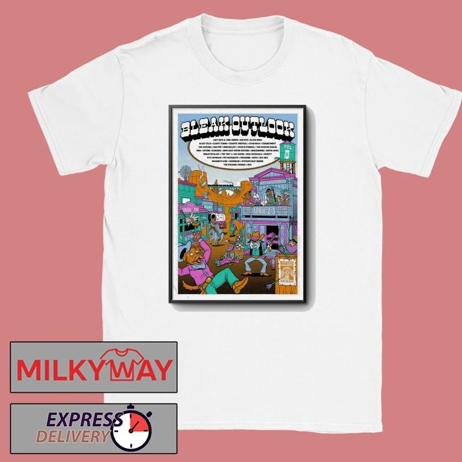 Bleak Outlook Vol Tacoma WA 8 4 2-4 5 2026 Poster shirt