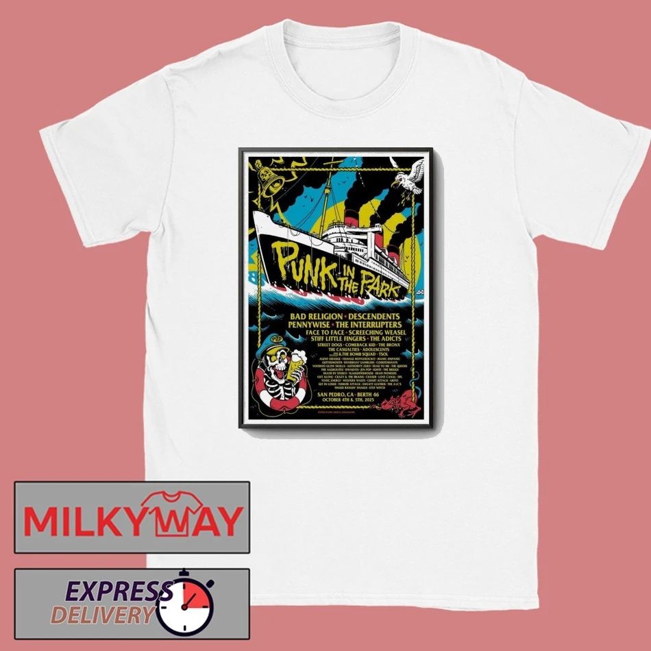 Punk In The Park California 2025 Poster shirt