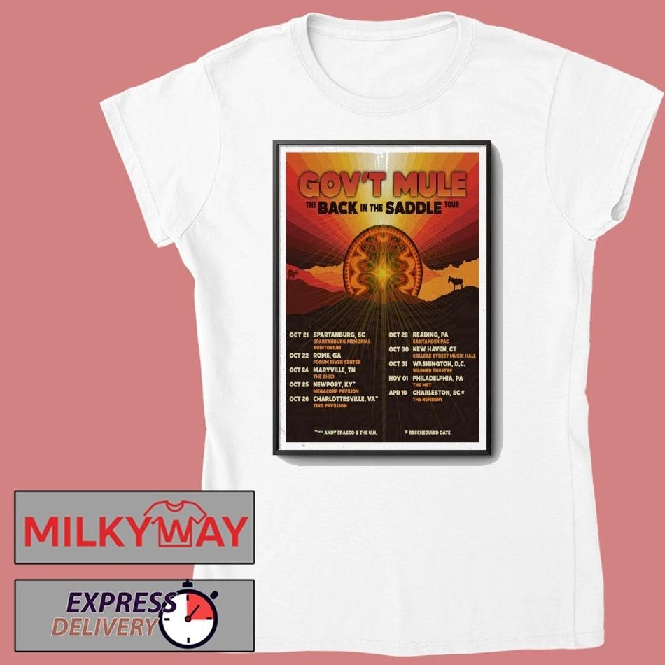 Gov’t Mule Fall Tour 2025 Poster shirt