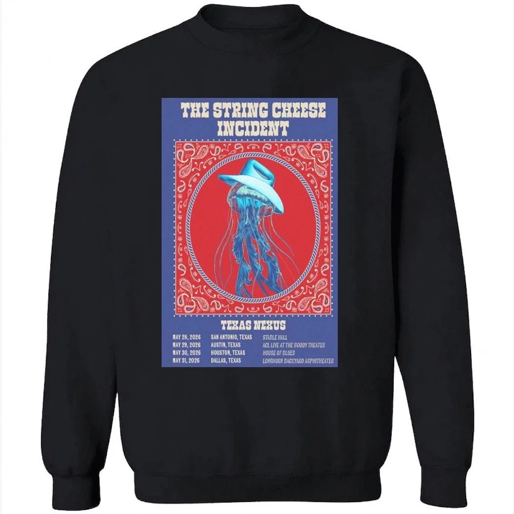 The String Cheese Incident Texas Nexus Tour 2026 Poster Shirt
