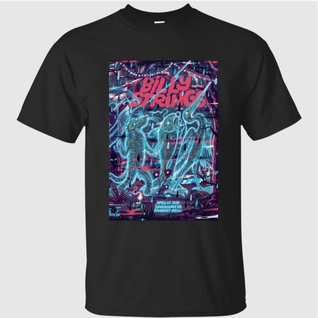 Billy Strings In Savannah GA On Apr 11 2026 Tour Shirt