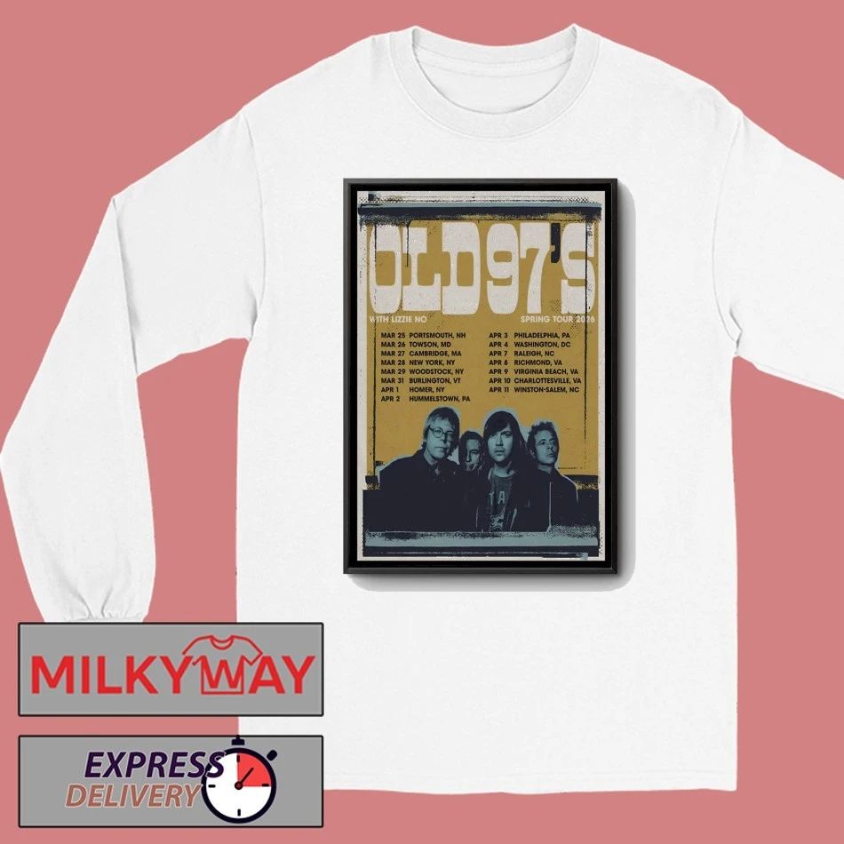 Poster Old 97’s Spring Tour 26 shirt