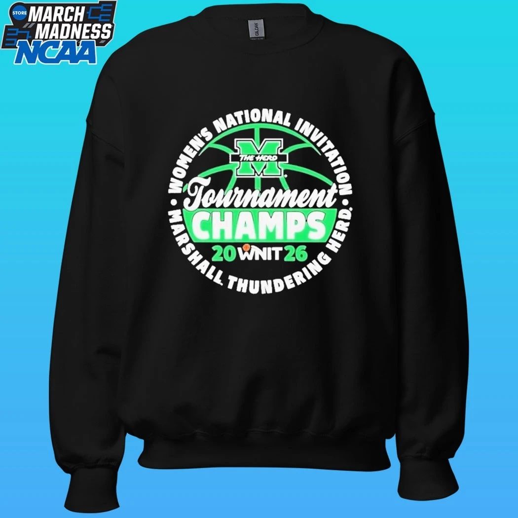 Marshall Thundering Herd 2026 Women’s National Invitation Tournament Champions Shirt