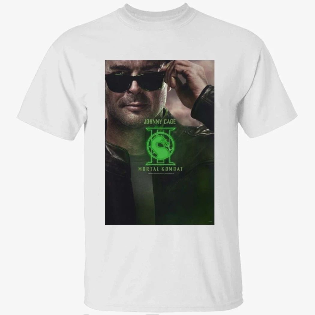 Mortal Kombat II Movie Exclusive Johnny Cage Character Shirt