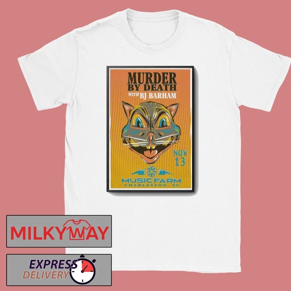Murder By Death Charleston SC November 13 2025 Poster shirt