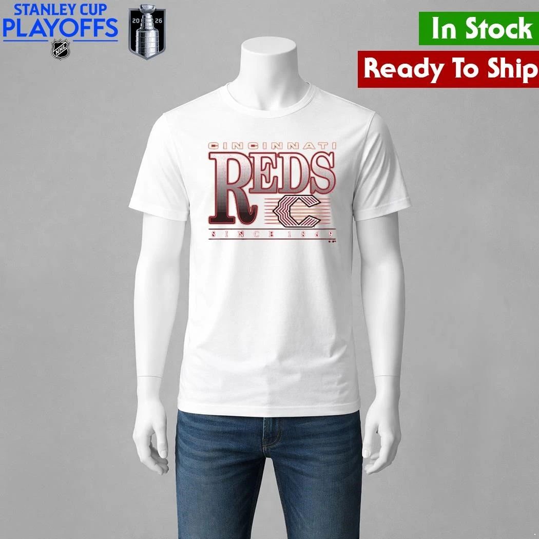 Cincinnati Reds Mens Red City Connect B&T Wynwood Shirt