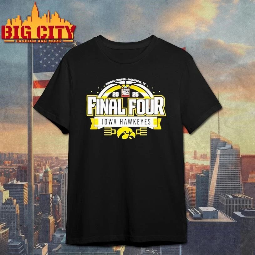 Iowa Hawkeyes NCAA Men’s Basketball Final Four 2026 College Shirt