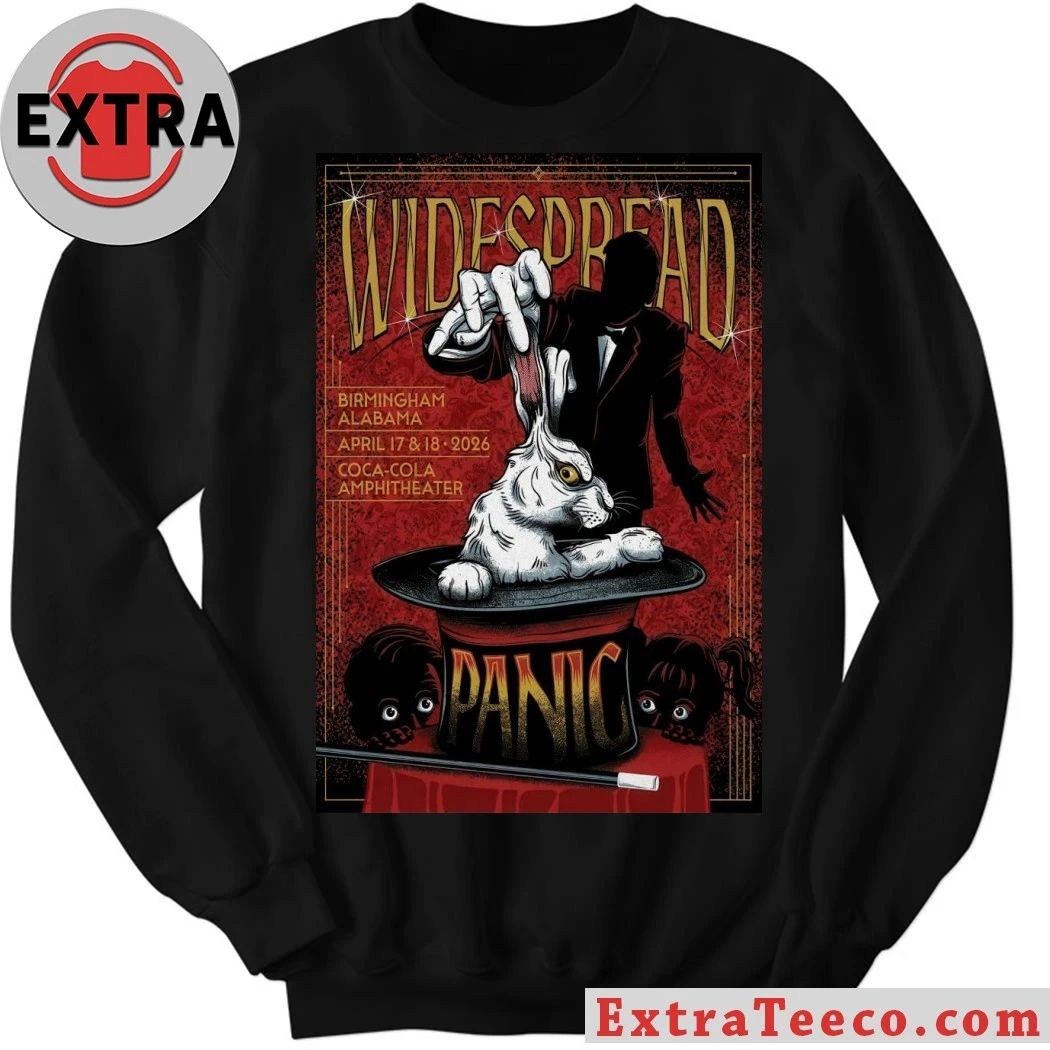 Widespread Panic Birmingham, AL 4 17-18 2026 Poster Shirt