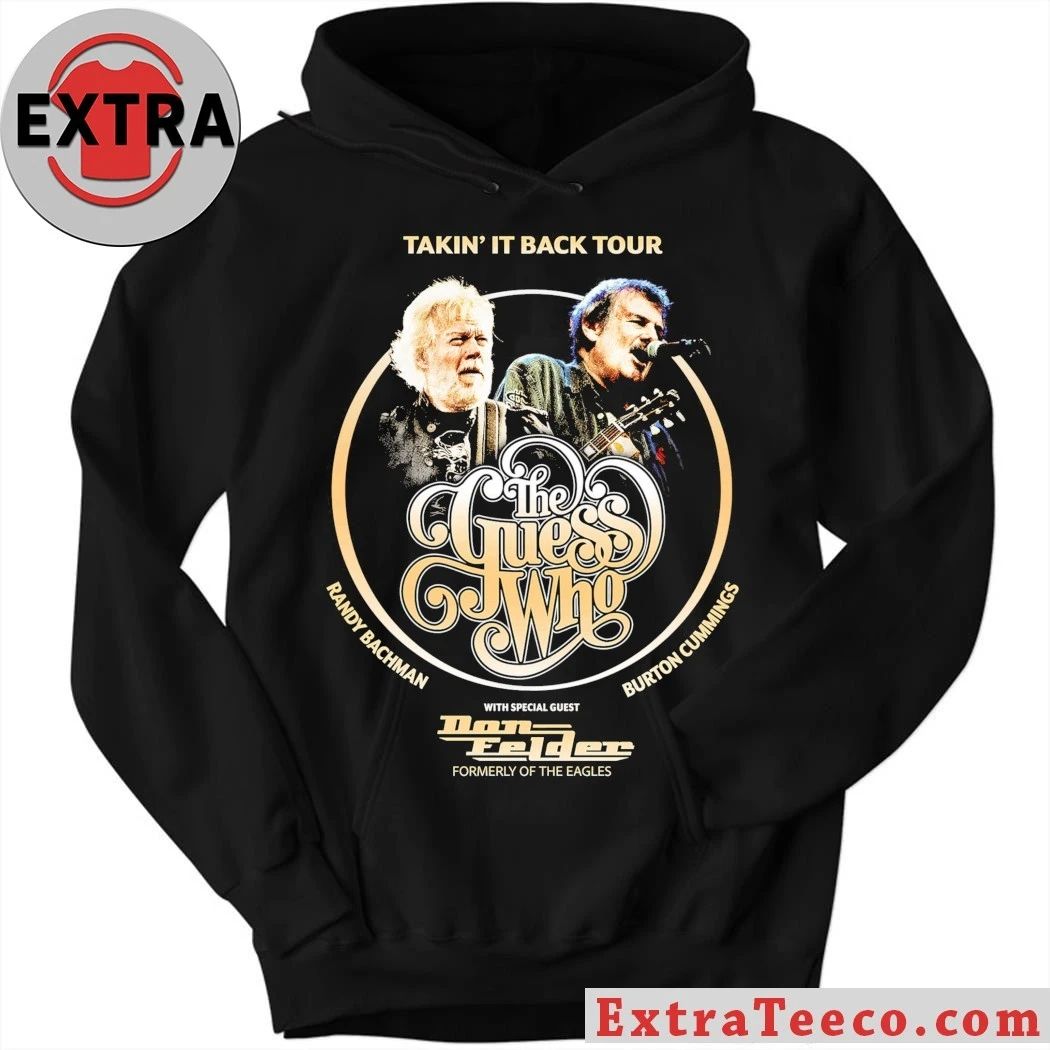 Original Randy Bachman And Burton Cummings Takin’ It Back Tour ock Canada The Guess Who Shirt