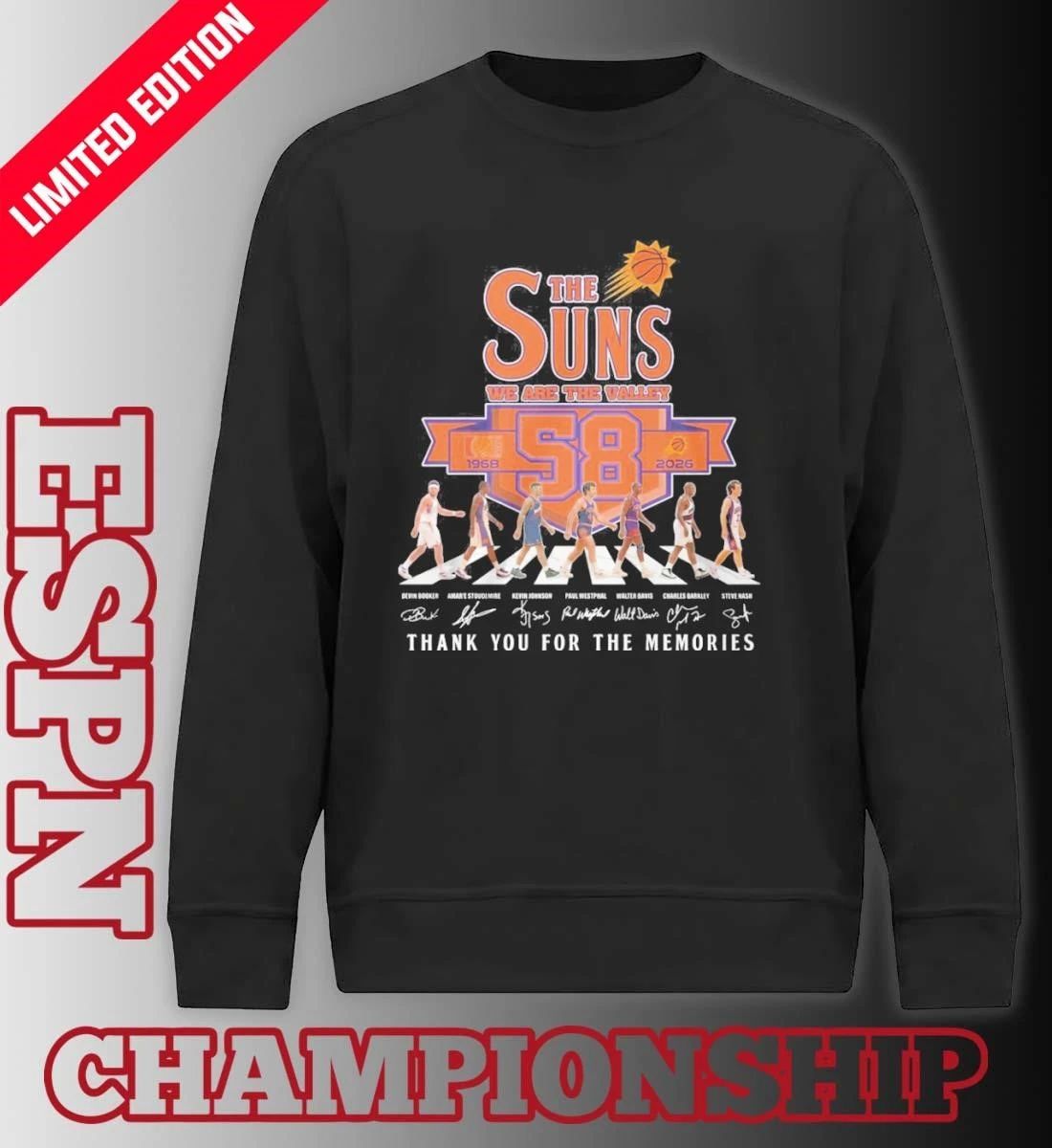 The Phoenix Suns Abbey Road 58th Anniversary 1968-2026 Shirt