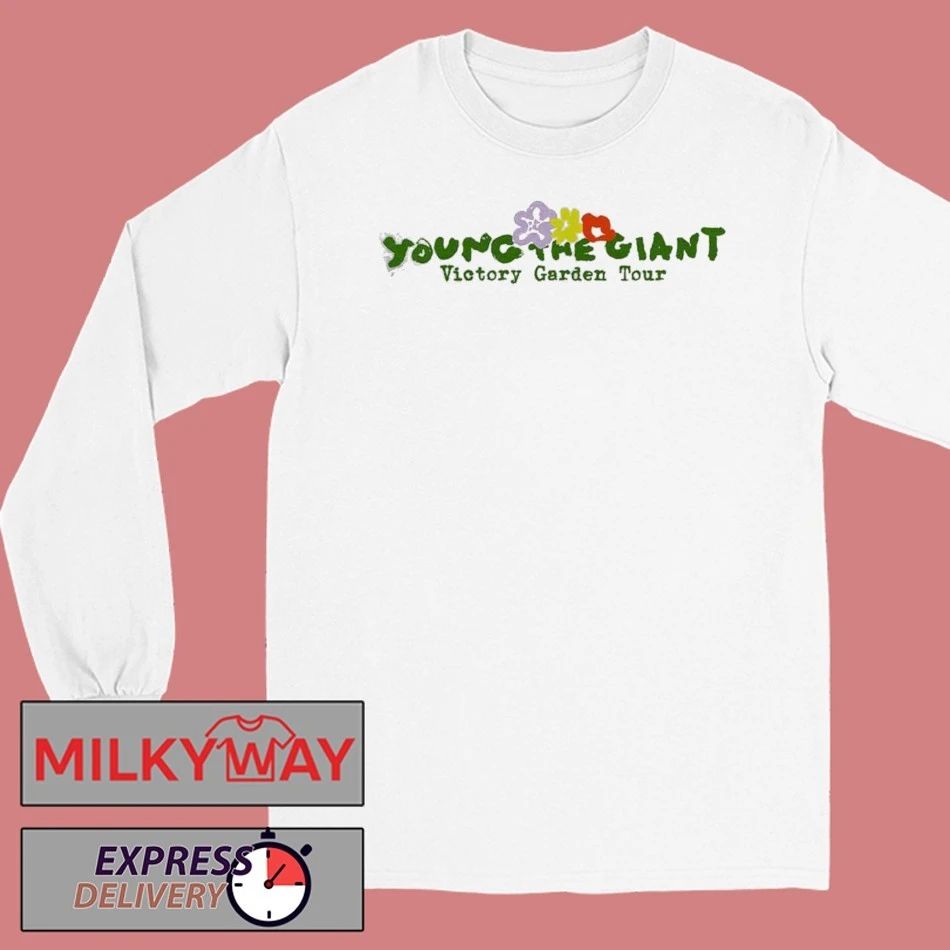 Young The Giant Victory Garden Tour 2026 North America Schedule Dates Two Sided T-Shirt
