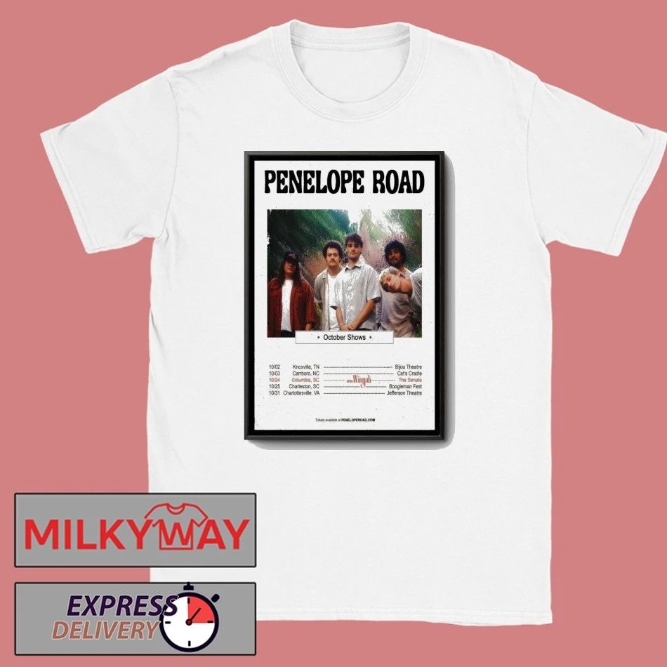 Penelope Road 2025 Tour Poster shirt