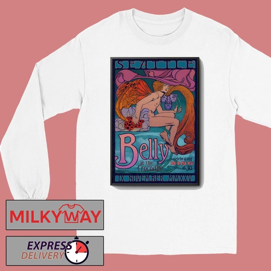 Belly Nov 9 2025 The Crocodile In Seattle WA Poster shirt