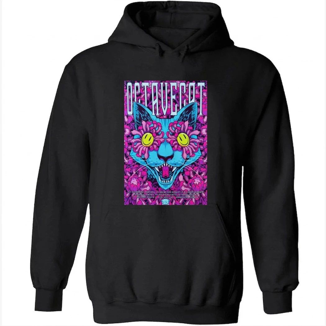 Octave Cat Psychedelic Spring 2026 Shows Shirt