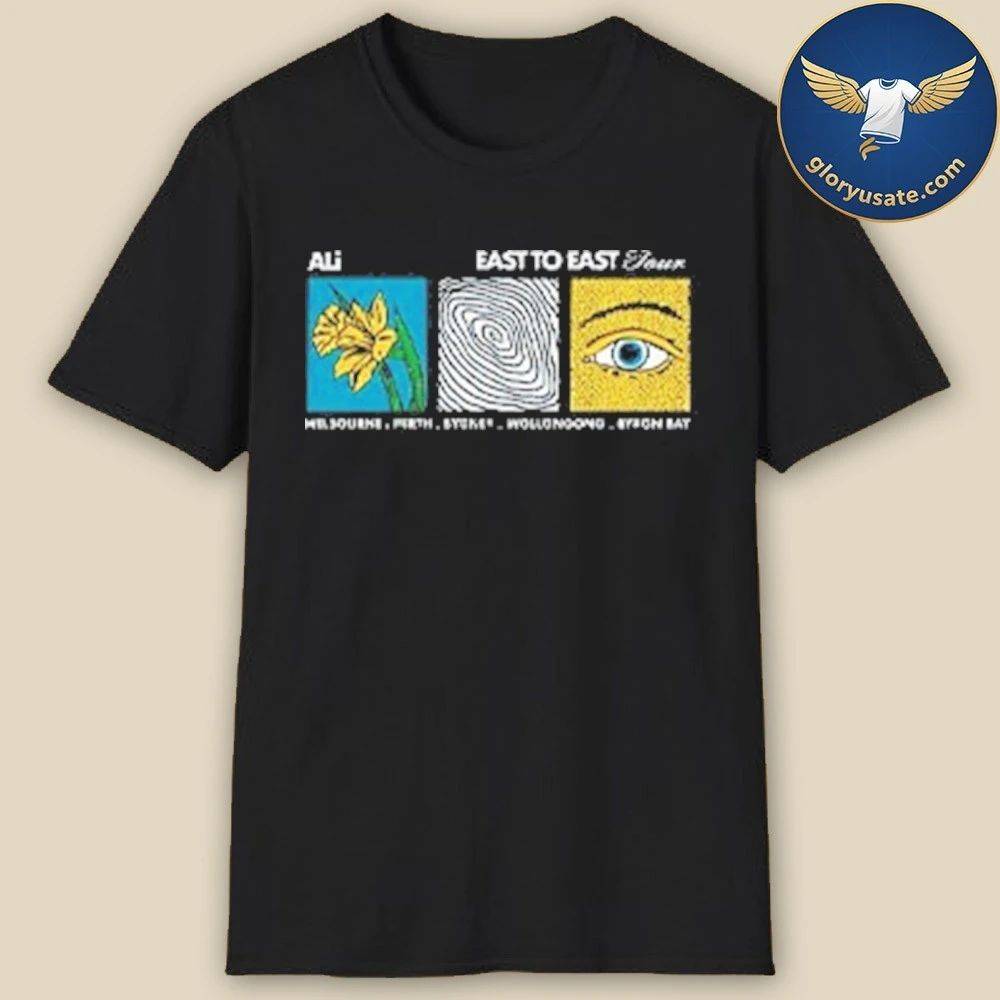 Ali Australia Tour 2026 East to East Dandelion Shirt