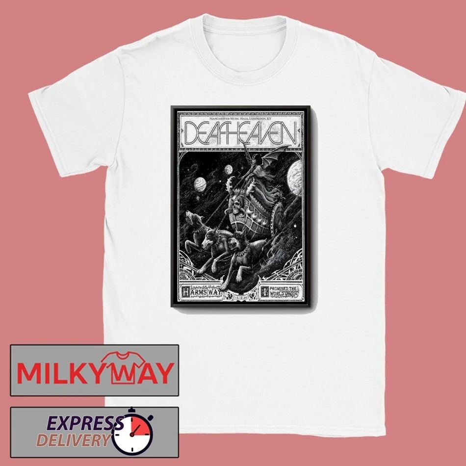 Deafheaven Oct 12 2025 Manchester Music Hall In Lexington KY Poster shrit