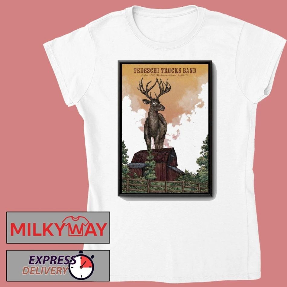Tedeschi Trucks Band FirstBank Amphitheater in Franklin TN Oct 15 2025 Poster shirt