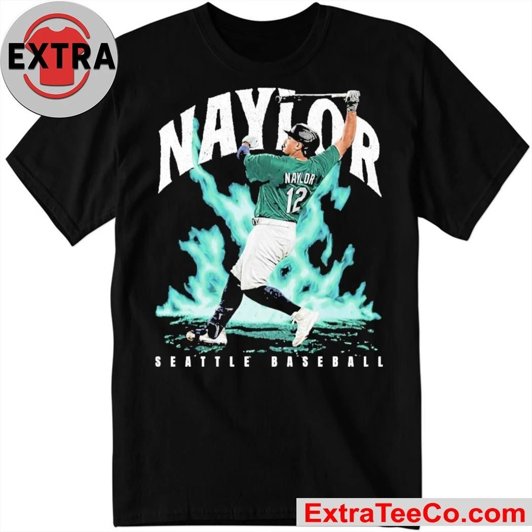 Josh Naylor Diamond Caricature Seattle Baseball T-Shirt