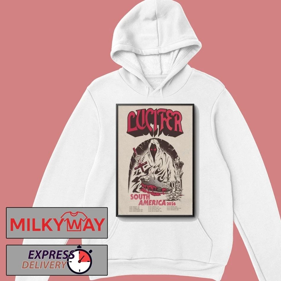 Lucifer South America 2026 Tour Poster shirt