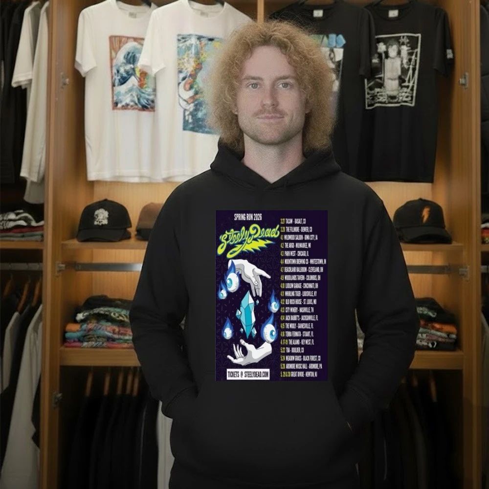 Steely Dead Spring Run 2026 Tour Poster Shirt