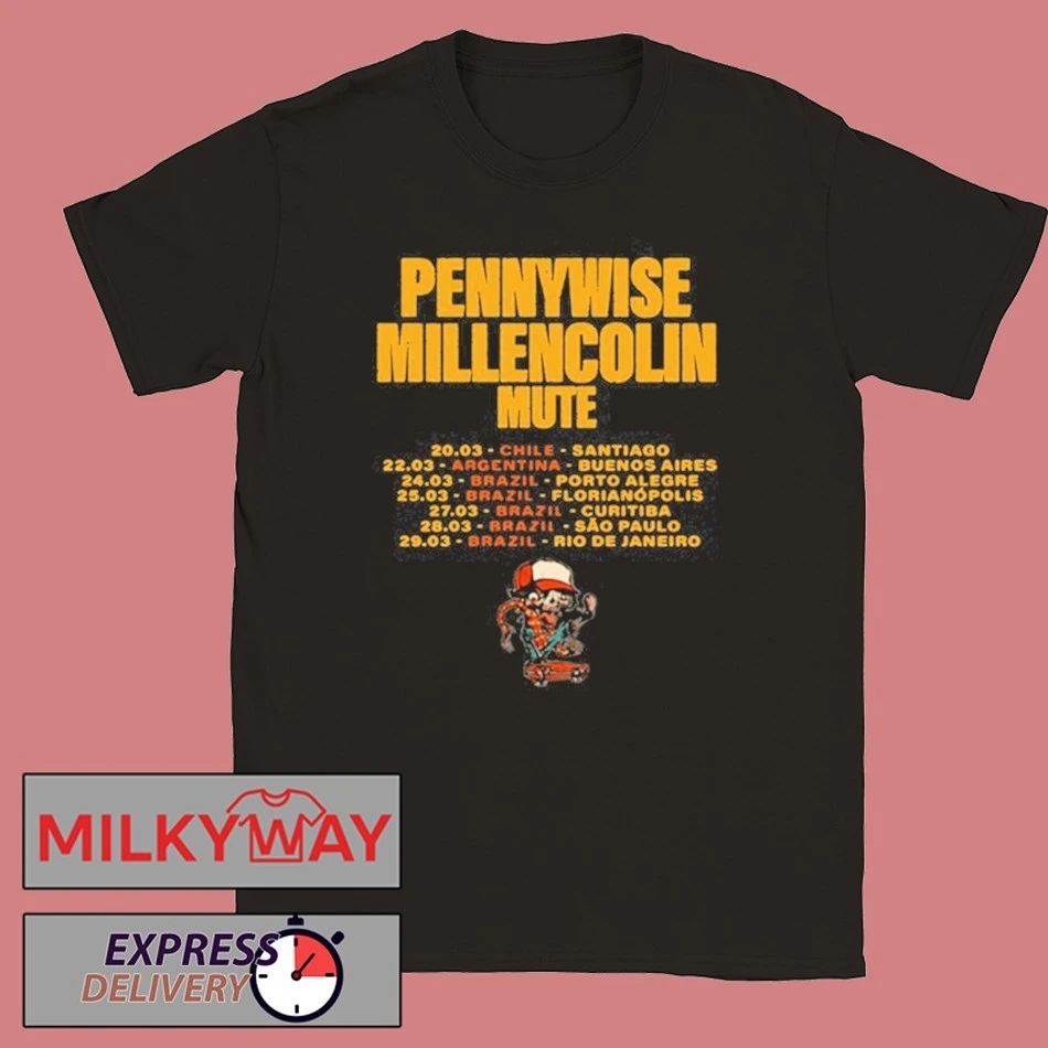 2026 We Are One Tour Pennywise Millencolin Mute Mar shirt