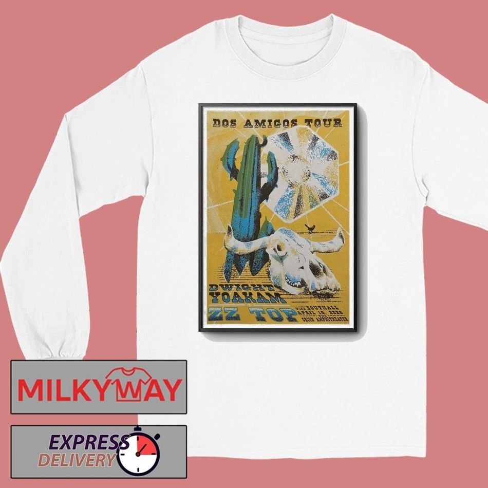 Apr 18 2026 Dwight Yoakam & ZZ Top Poster The Orion Amphitheate shirt