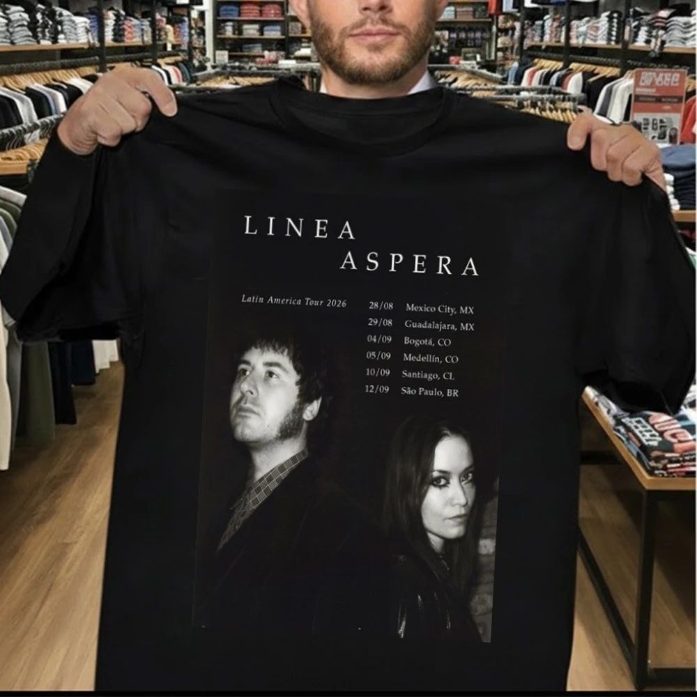 Linea Aspera Latin America Tour 2026 Poster Shirt