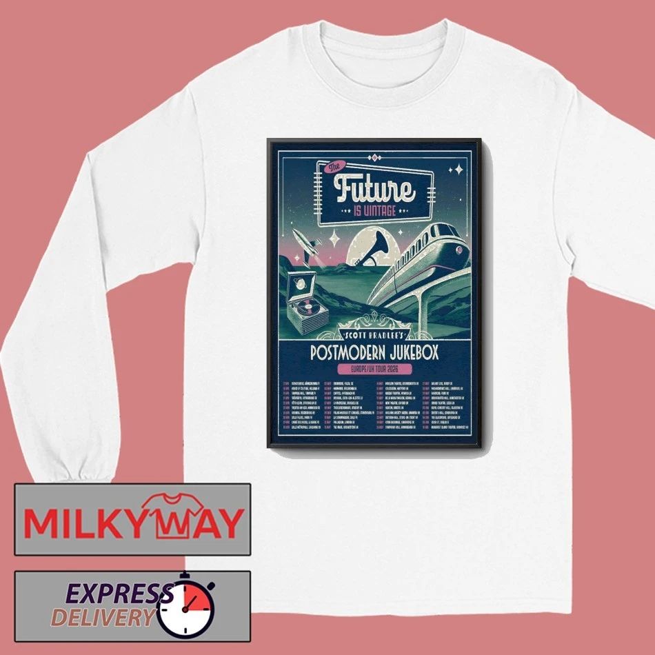 Postmodern Jukebox 2026 EU-UK Event Poster shirt