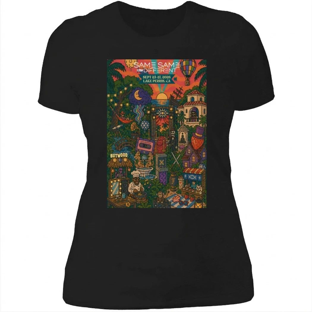 Same Same But Different Festival Lake Perris CA September 25-27-2026 Shirt
