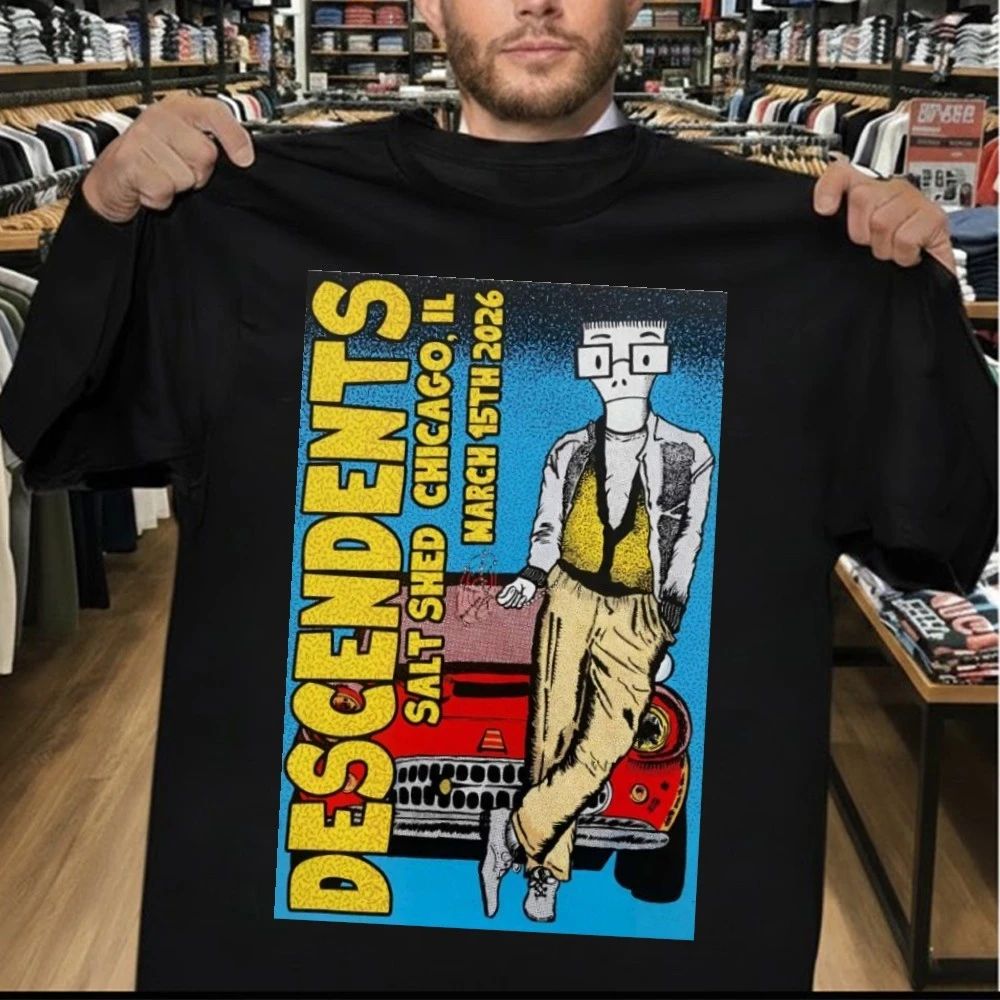Descendents Chicago IL On March 15 2026 Tour Poster Shirt
