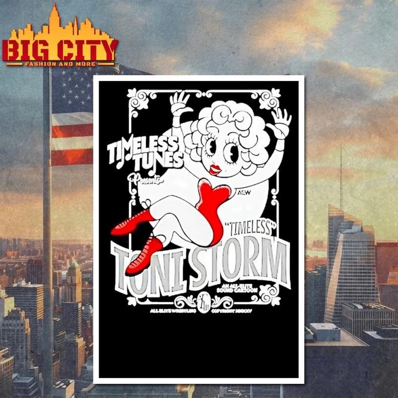 Timeless Toni Storm Top Rope Tuesday By Shopaew Graphic Shirt