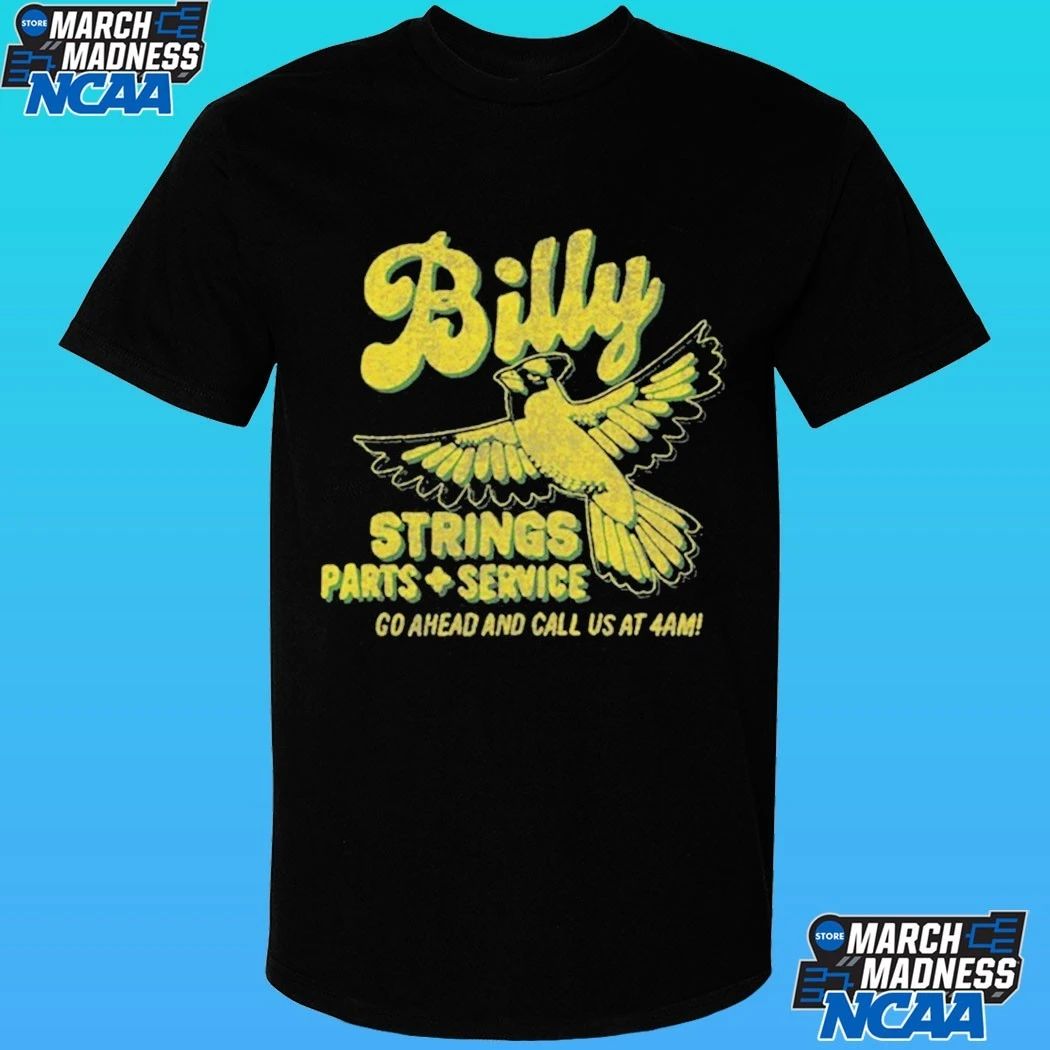 Billy Strings Parts Service Go Ahead And Call Us At 4am Band Garage Shirt