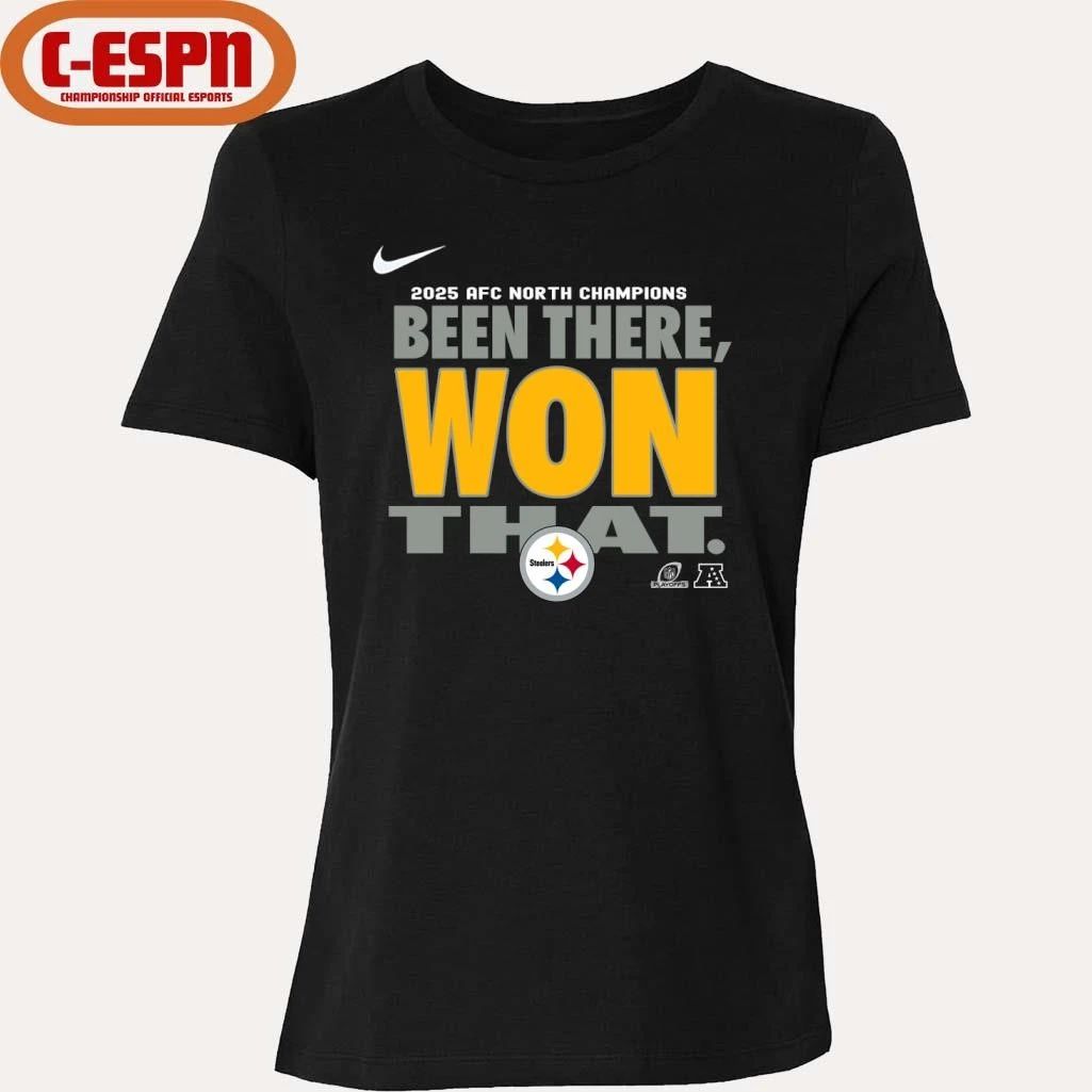 Been There, Won That Steelers AFC North Division Champions Shirt