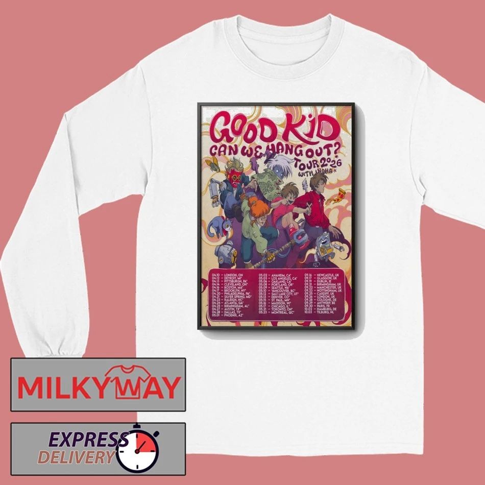 Good Kids Can We Hand Out Tour 26 Poster shirt