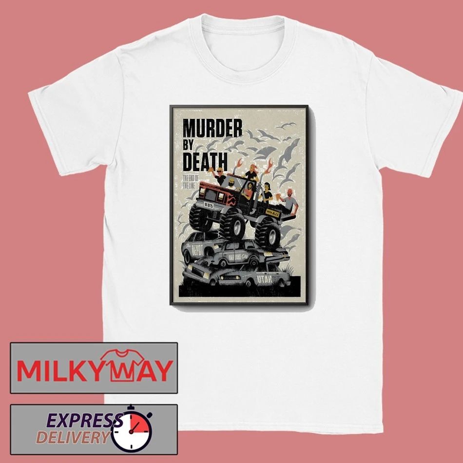 Murder By Death Salt Lake City UT, October 19 2025 Poster shirt