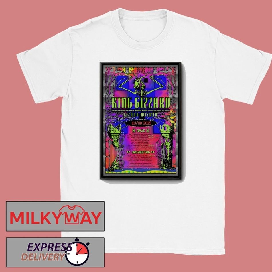 KGLW EU-UK Tour 2025 Poster shirt