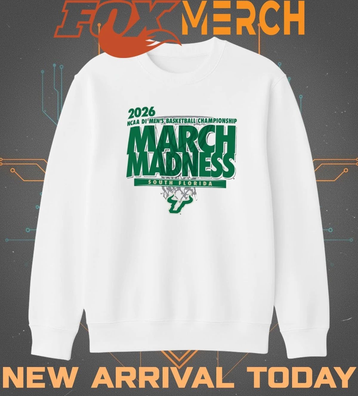 South Florida Bulls 2026 NCAA DI Men’s Basketball Championship March Madness shirt