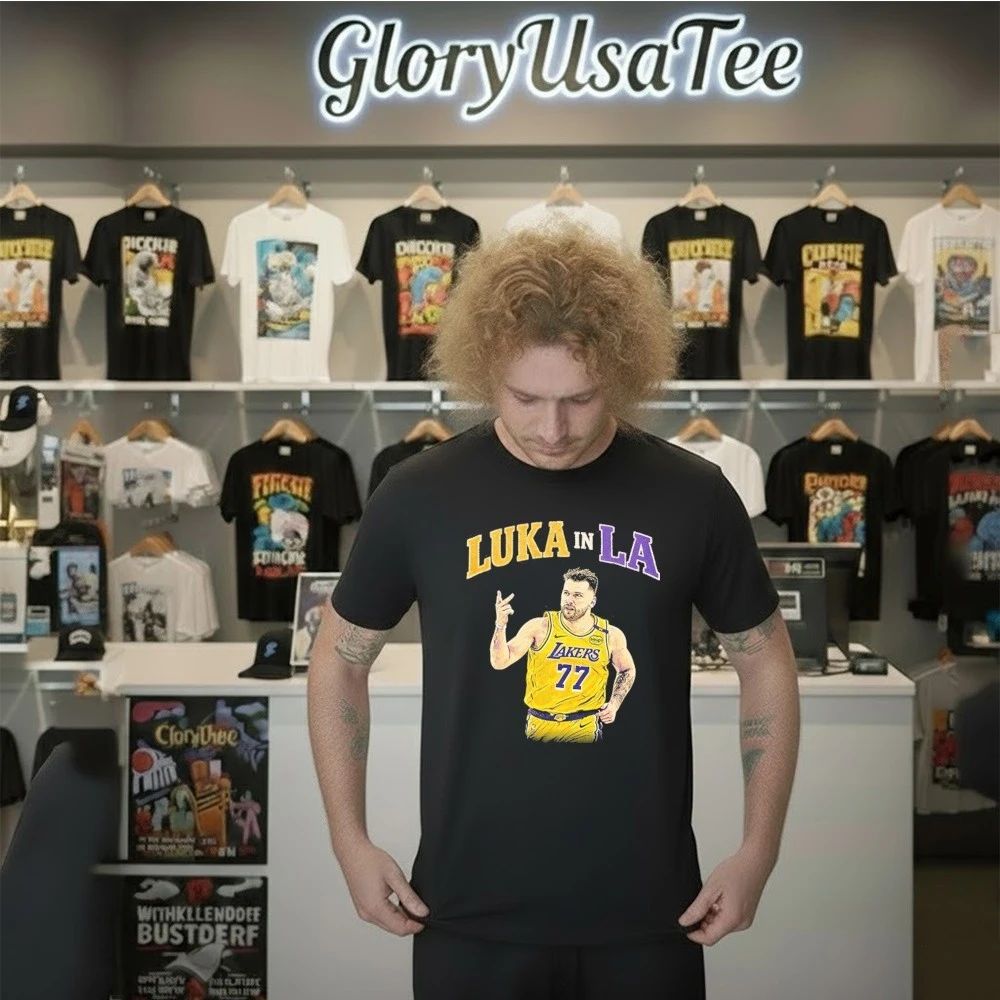 Luka Doncic 77 Los Angeles Lakers Luka In LA Graphic Shirt