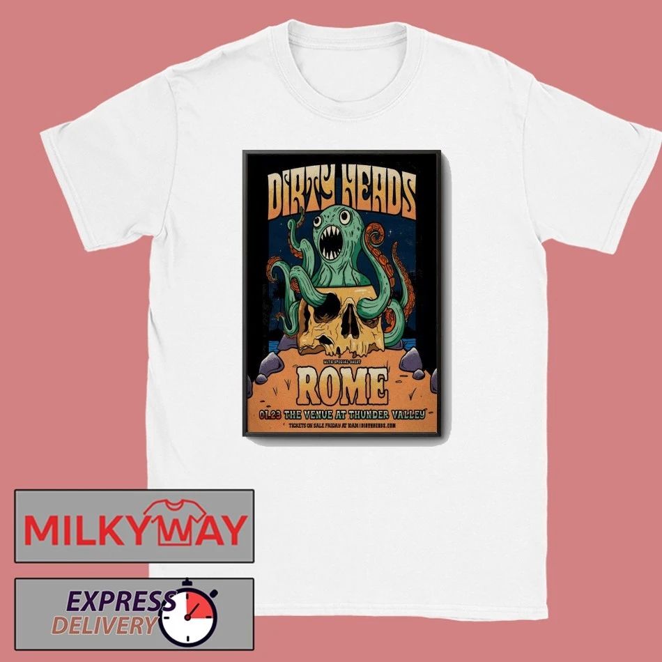 Dirty Heads Lincoln Show On Jan 23 2026 Poster shirt