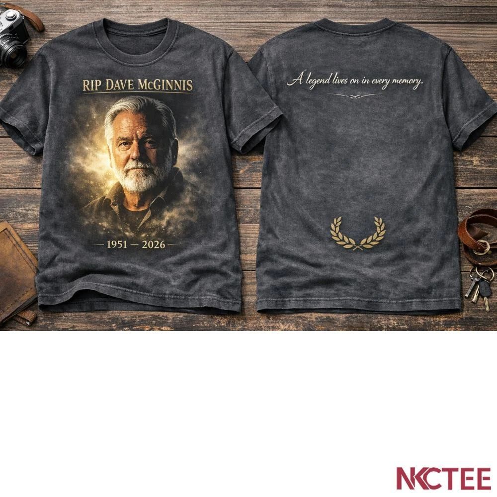 RIP Dave McGinnis 1951 2026 a legend lives on in every memory shirt