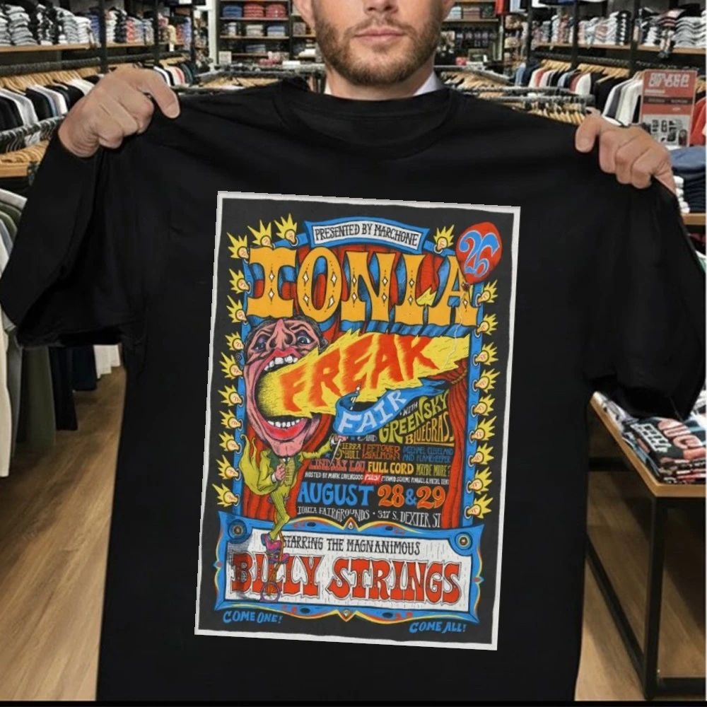 Billy Strings Ionia MI 8-28-8-29-2026 Poster Shirt
